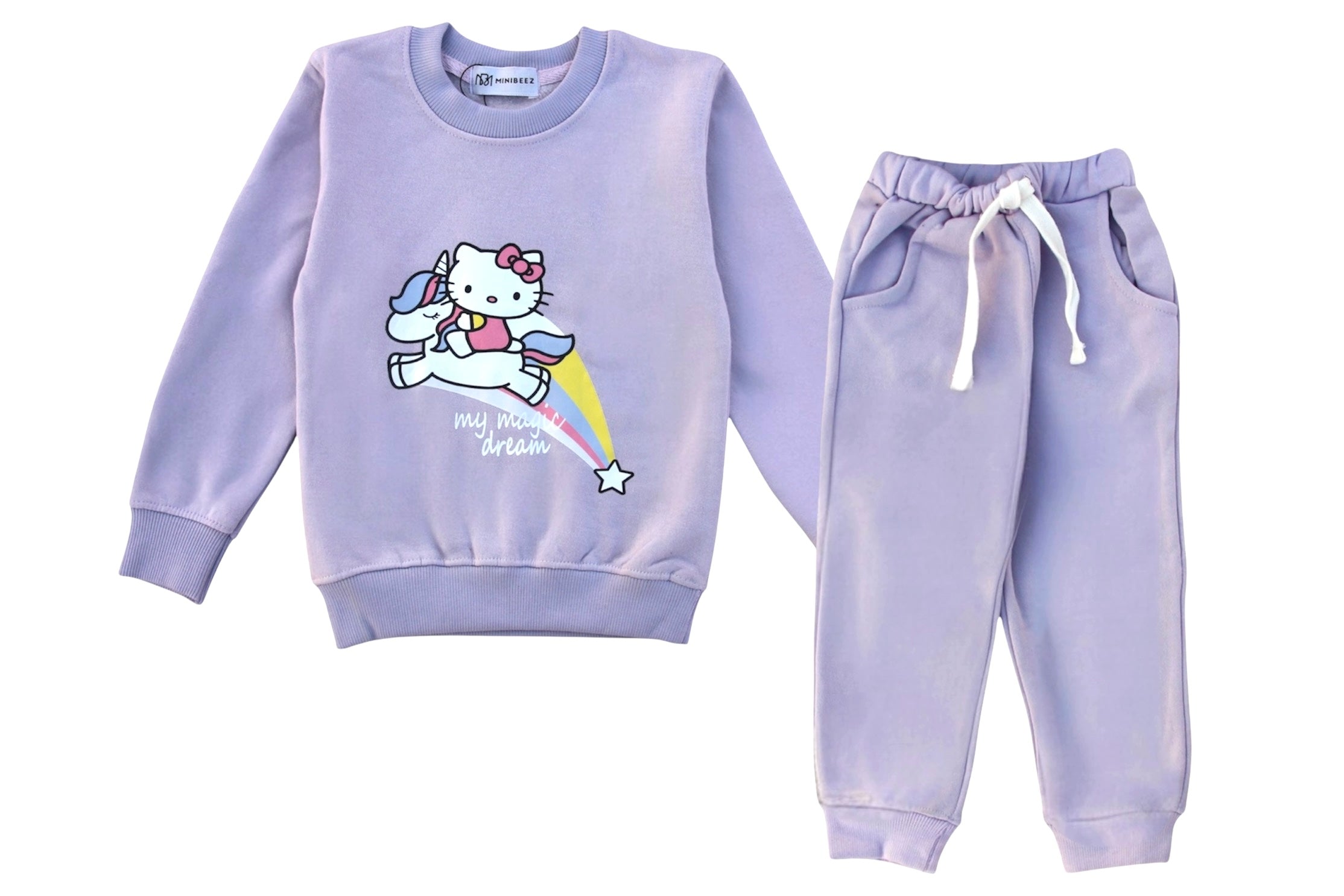 GIRL HELLO KITTY FLEECE TRACKSUIT