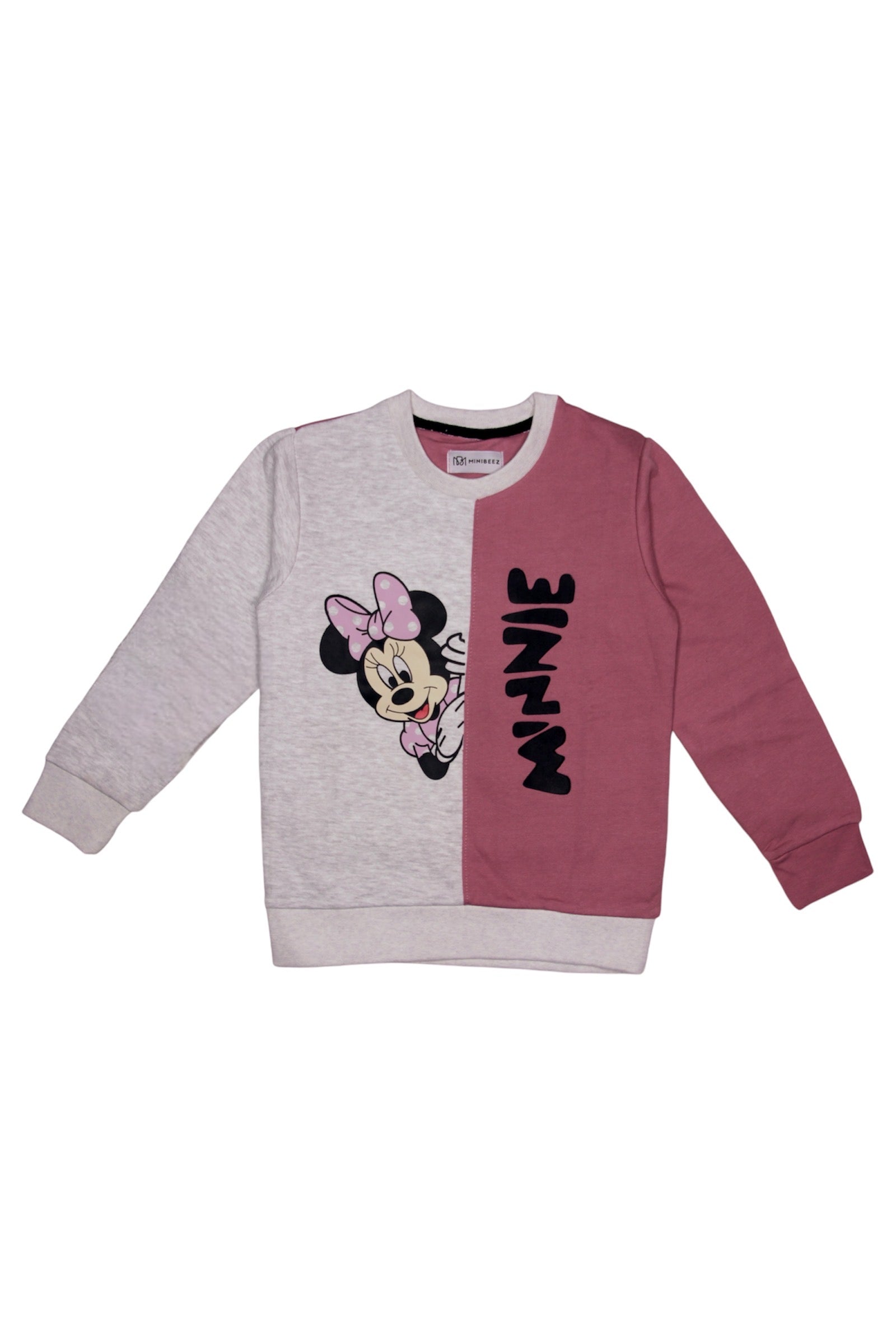 GIRL MINNIE MOUSE FLEECE TRACKSUIT