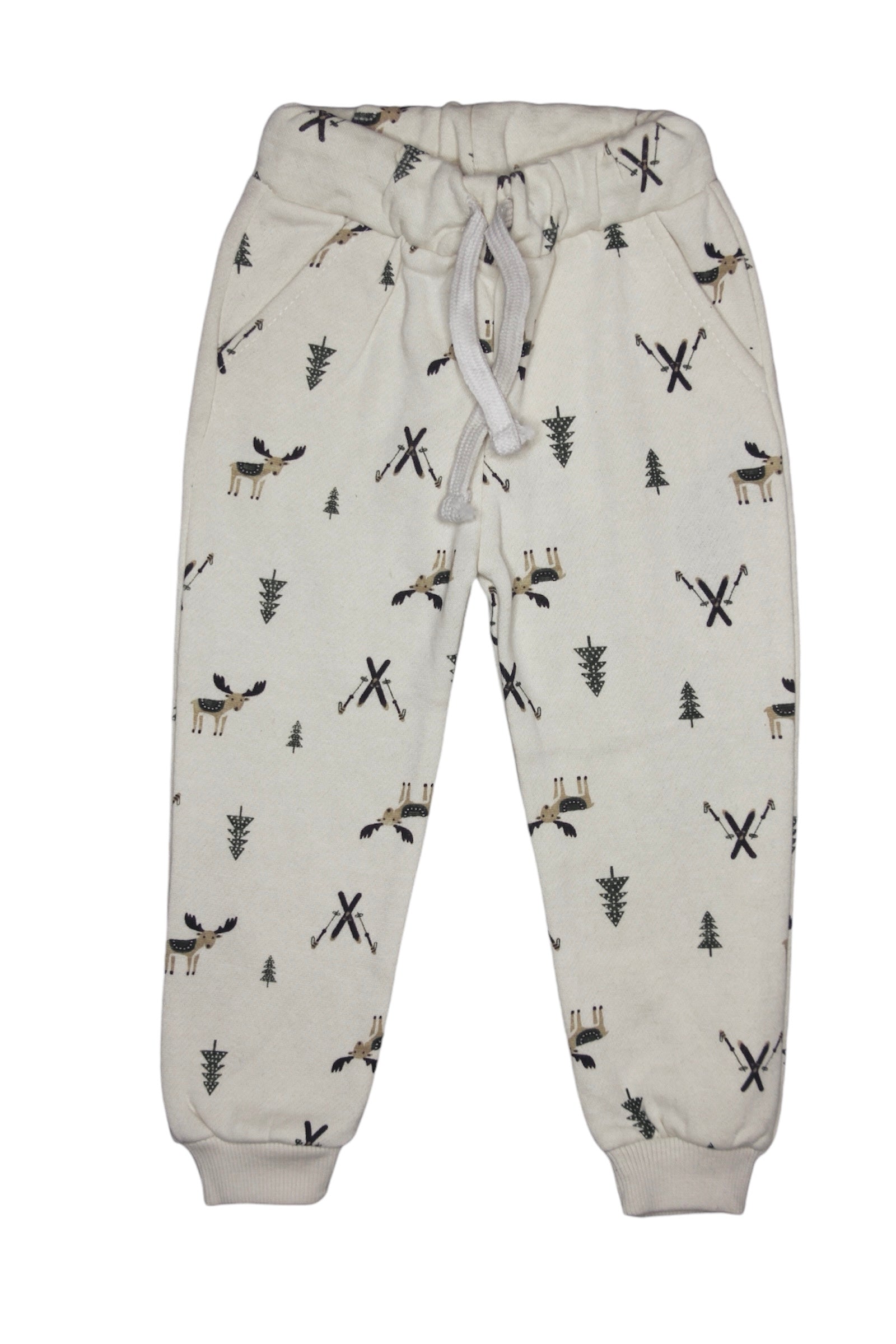 GIRL/BOY PRINTED TERRY JOGGER PANTS