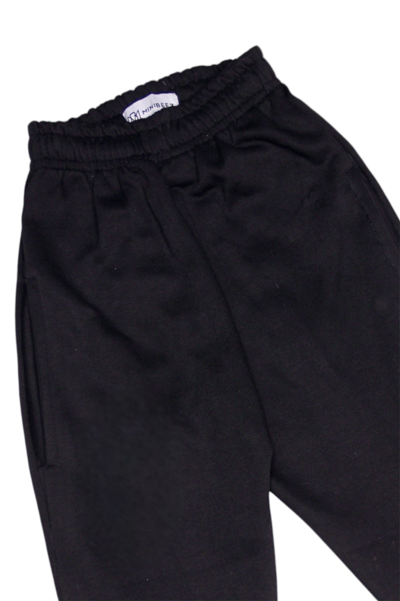 BOY/GIRL BLACK FLEECE TROUSER