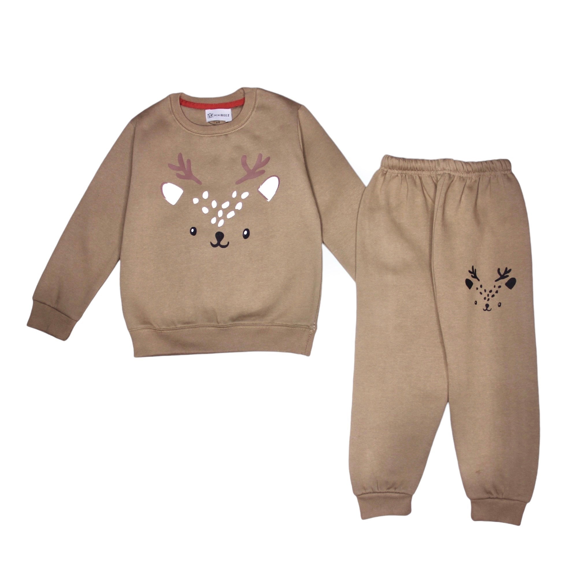 GIRL/BOY DEER FLEECE TRACKSUIT