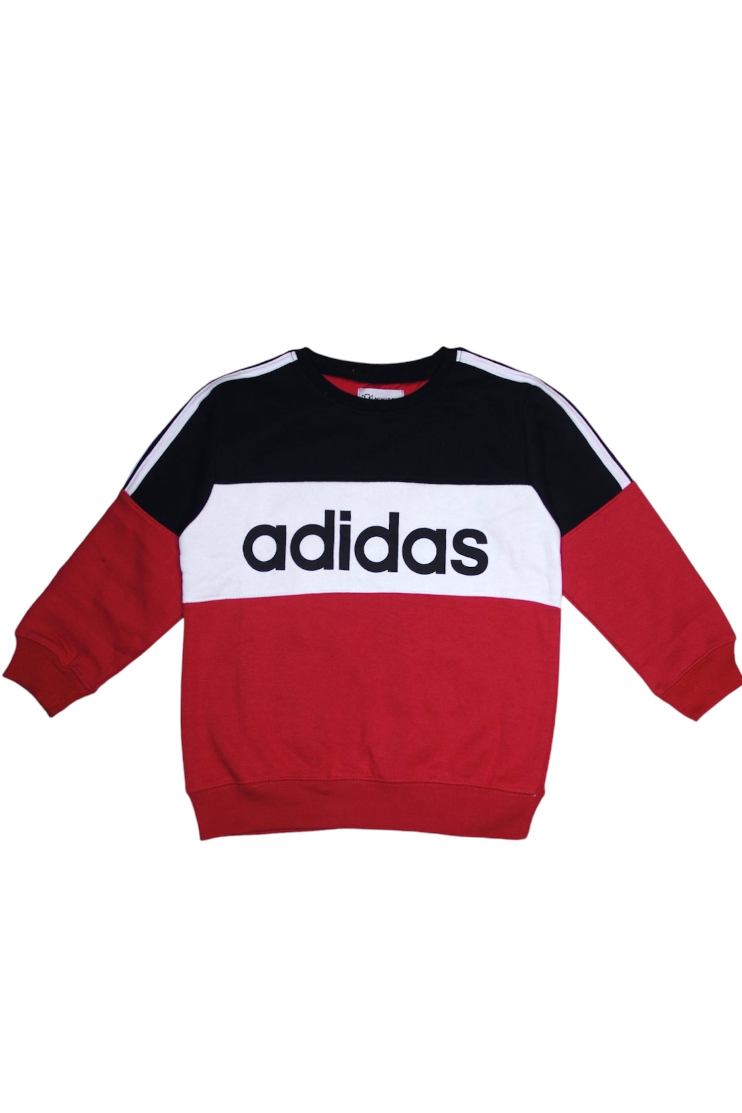 BOY ADIDAS COLOR BLOCK FLEECE TRACKSUIT