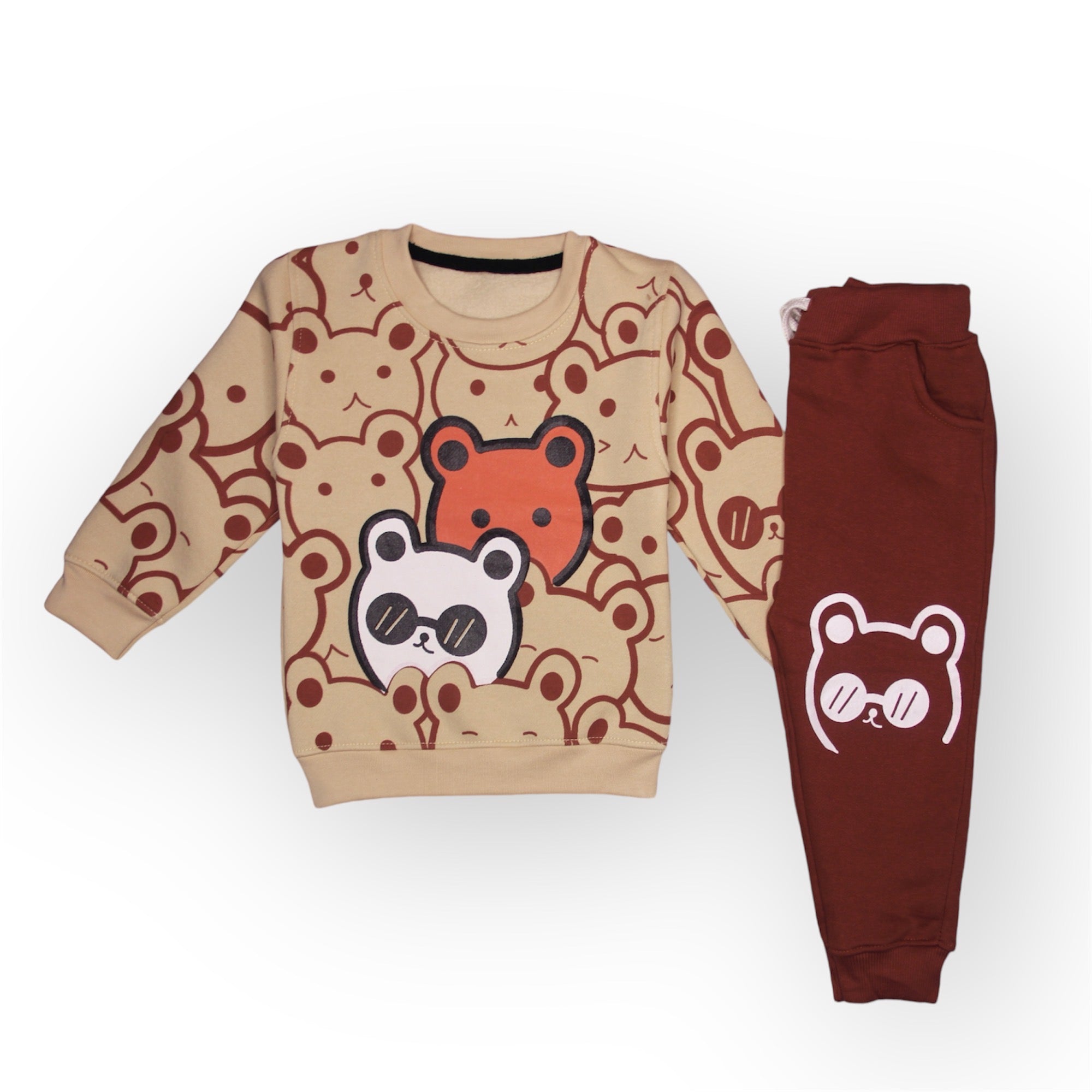 BOY/GIRL FLEECE TRACKSUIT TEDDY BEAR